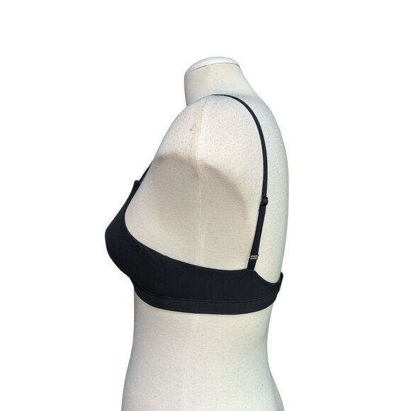Halara High Stretch Cross Front Lounge Underwear Bra Sz XS Womens Black - Picture 13 of 13